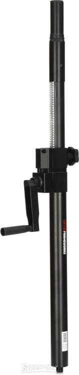 Gator Frameworks GFWSPKSUBCRNK Adjustable Speaker Pole with Hand Crank