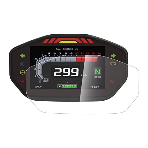 2Pcs Instrument Film Dashboard Screen Protector Replacement for Ducati Monster