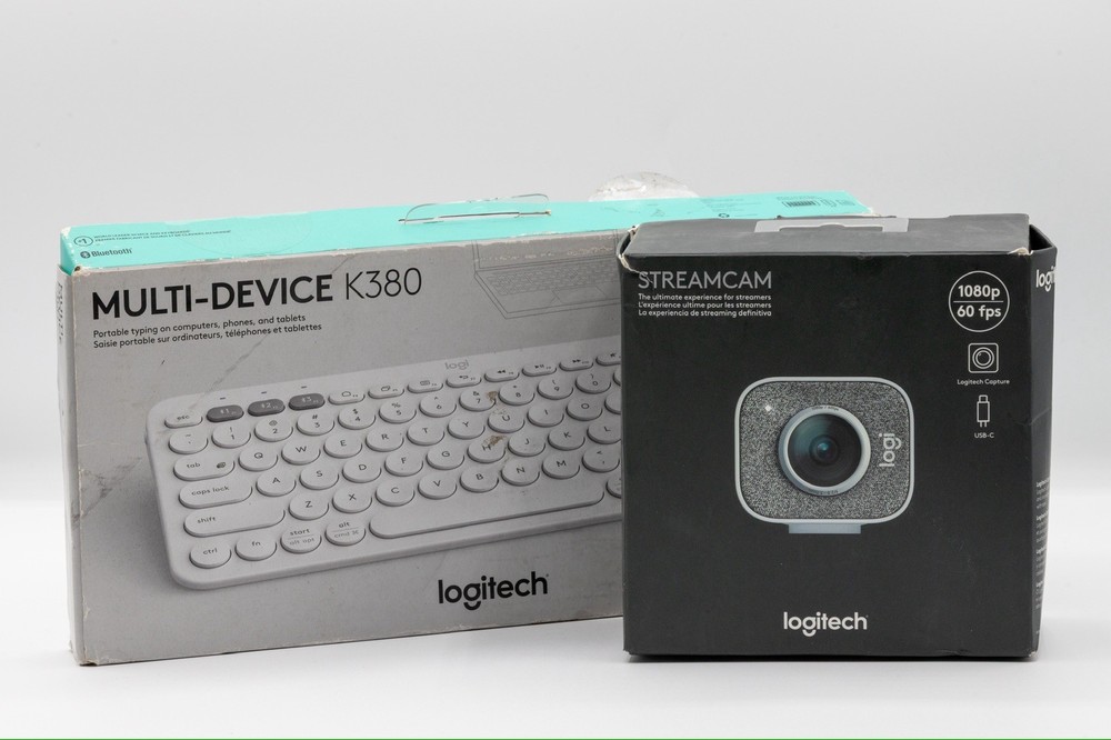 Logitech Bundle (USB-C StreamCam & K380 Bluetooth keyboard)