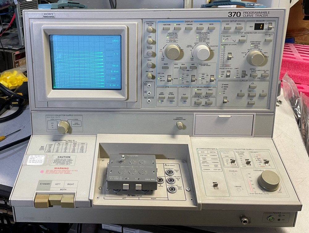 Tektronix Sony 370 Programmable Curve Tracer
