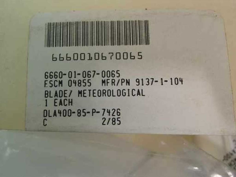 Generic Meteorological Blade Band 9137 1 104