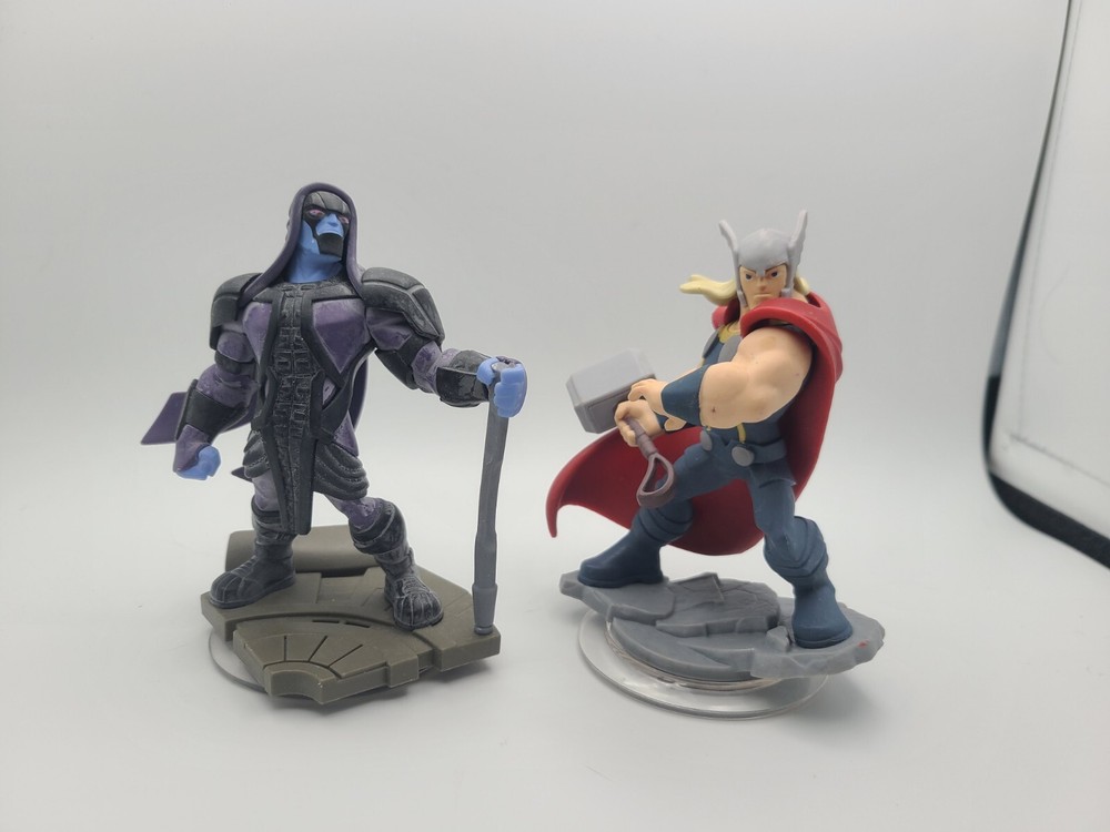 Disney Infinity Marvel Thor Lot Of 2