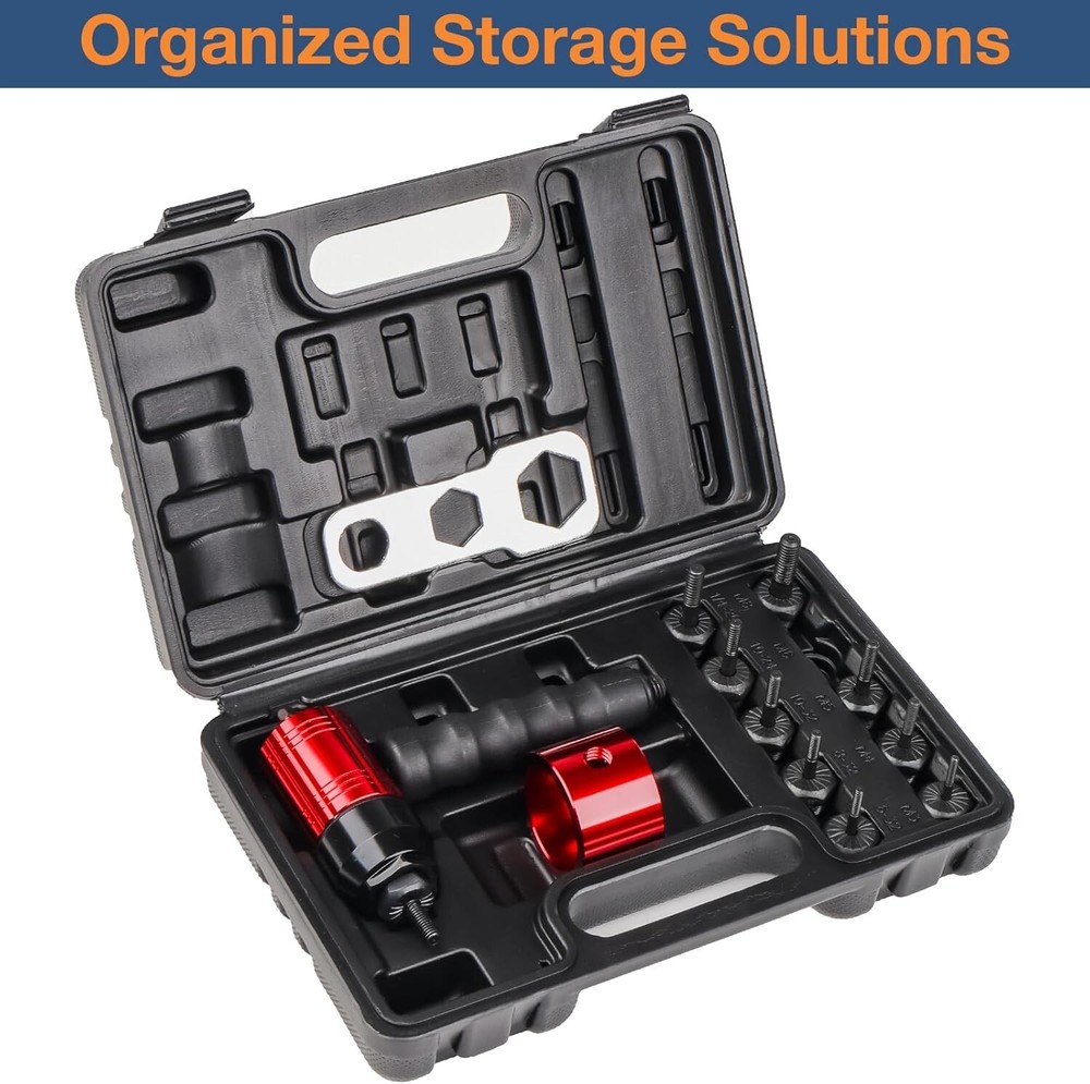 Electric Rivet Nut Gun Adapter Cordless Riveting Tool Insert Nut Drill Tool Kit