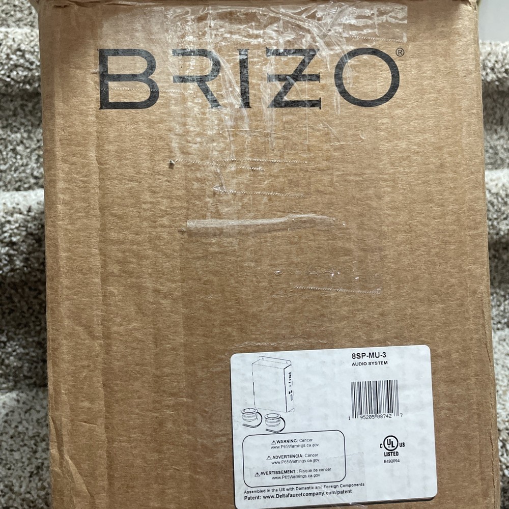 Brizo Mystic Audio System 8SP-MU-3