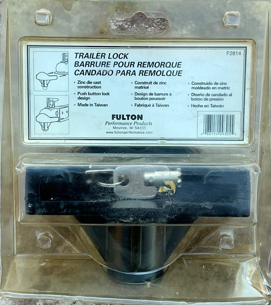 Fulton Draw-Tite - Gorilla Guard Trailer Coupler Lock for 2" Coupler