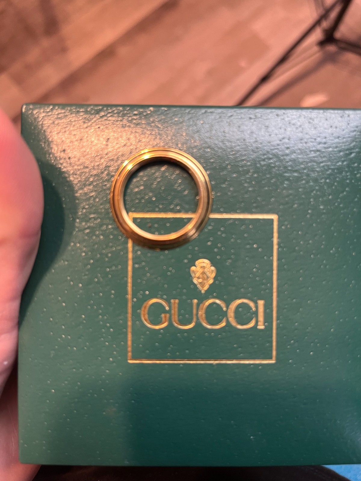 Gucci Bezel Watch Replacement Bezel Gold Pre-Owned