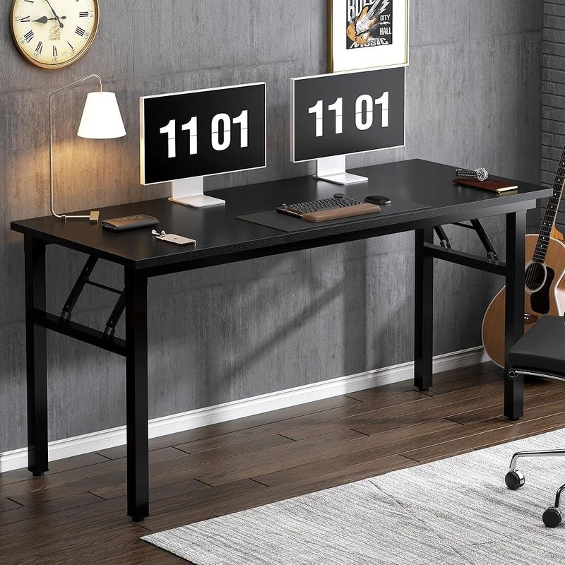 Foldable Computer Desk Space Saving Writing Desk Home Office Study Room New