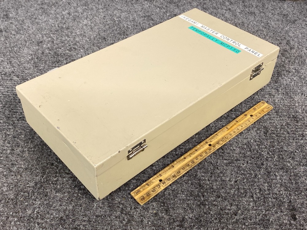 Ikegami MCP-150 Master Maintenance Control Panel w/ Latching Case (As Is)