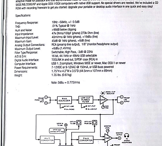 ART USB Phono Plus Phono Preamp & Audio Interface