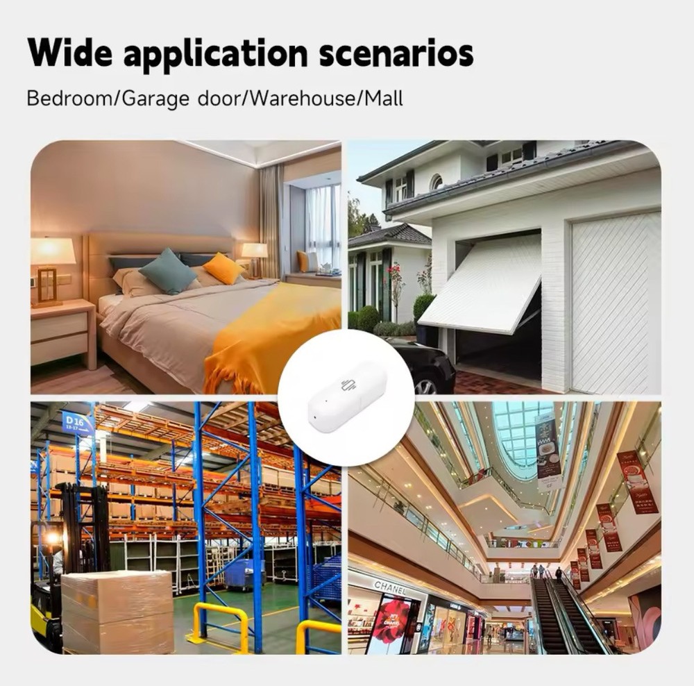 Smart Home WiFi Vibration Sensor Remote Control Home Security