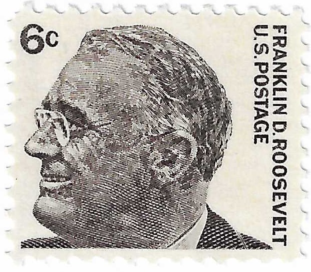 STAMP US SCOTT 1284 "Roosevelt" 6 CENT 1966 MNH