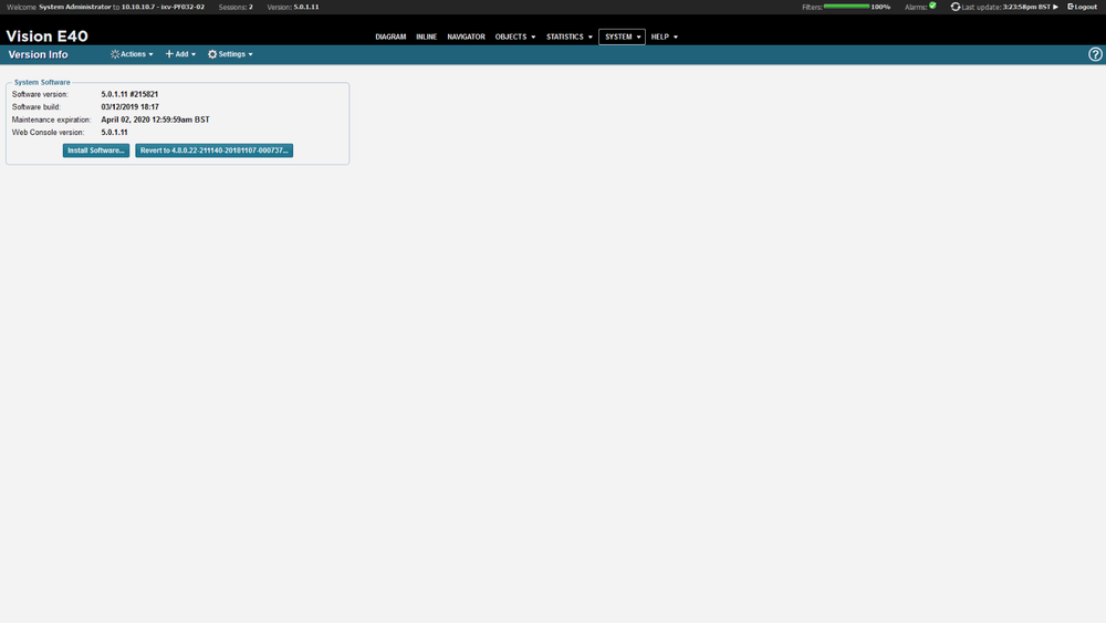 Ixia Vision Edge 40 (E40) AC 48x 1/10Gb SFP+ Licensed Network Packet Broker F2B