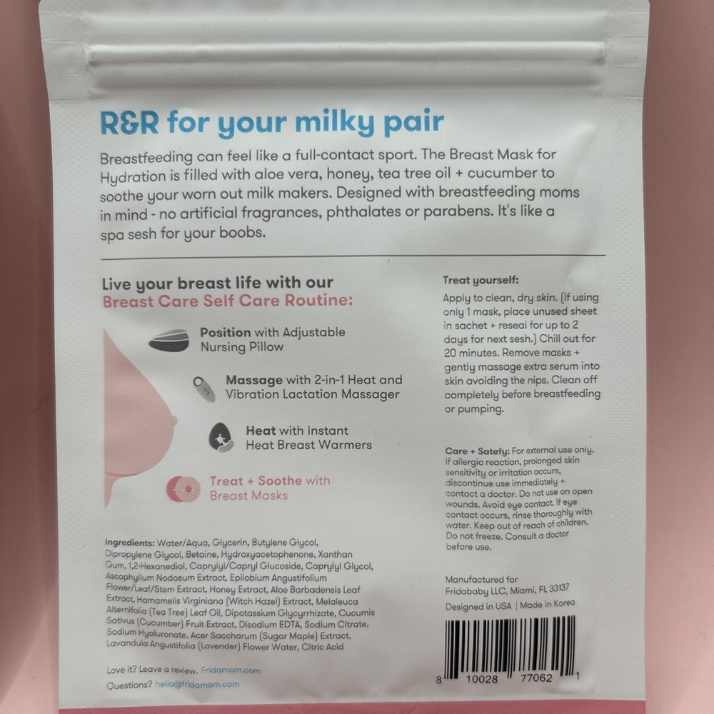 Nipple Cream & Breast Mask Set