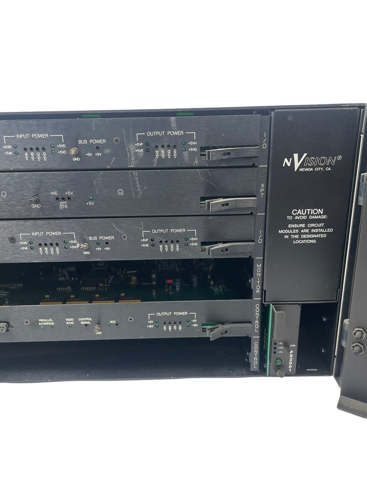 NVISION NV3064 System Video Routing Switcher for Broadcasting & Editing