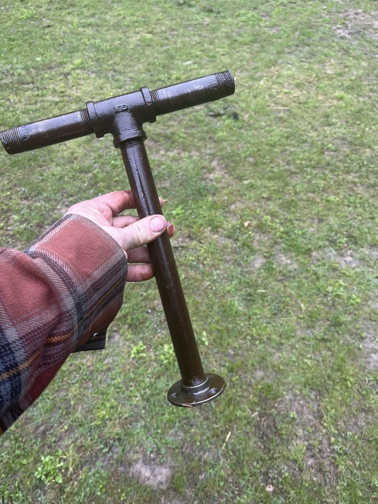 Pipe T-Handle Kettlebell (Loadable to 176#)