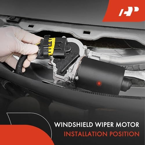 Front Windshield Wiper Motor Compatible with Dodge Ram 1500 1998-2002, Ram