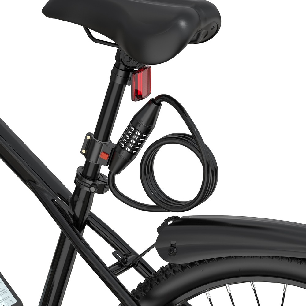 Hikeep Professoinal Iron Bike Security Cable Lock Combination Locking for ebike