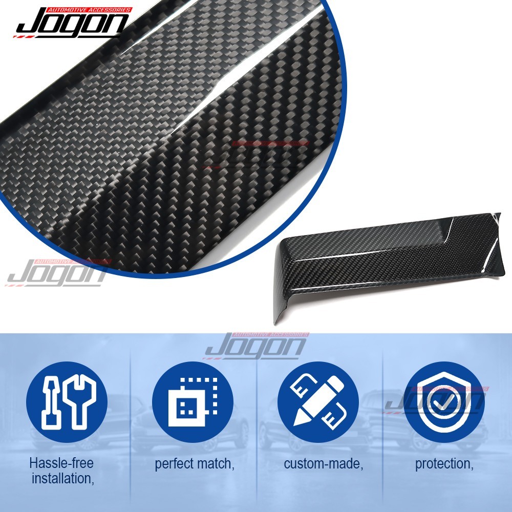 Carbon Dash Navigation Screen Back Base Cover For Corvette C8 Z06 E-ray Stingray