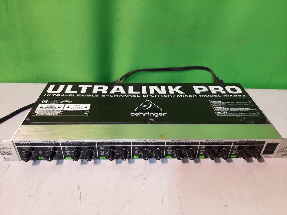Behringer Ultralink Pro MX882 Microphone Mixer Splitter