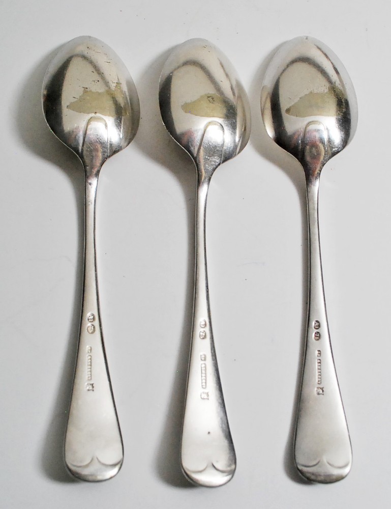 Three Vintage Silverplate Spoons Ashberry Plate A1 EPNS