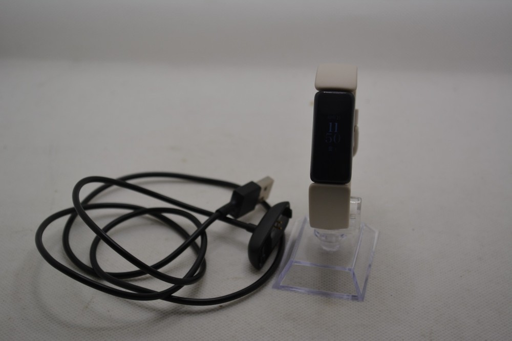 Fitbit Inspire 2 Activity Tracker FB418 - Bone S/P with Charger Bundle