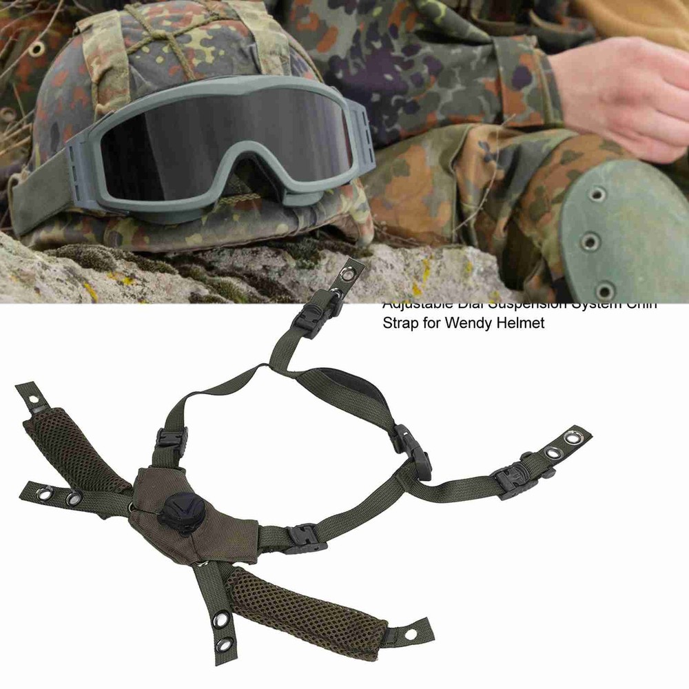 Adjustable Dial Suspension System Chin Strap Helmet Accessories For Fast For