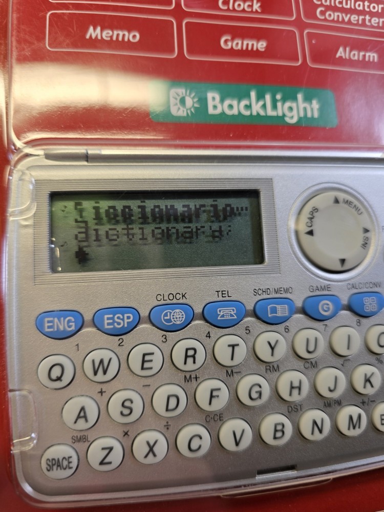 Sharp PW-E150 Electronic Oxford Dictionary Thesaurus Calculator