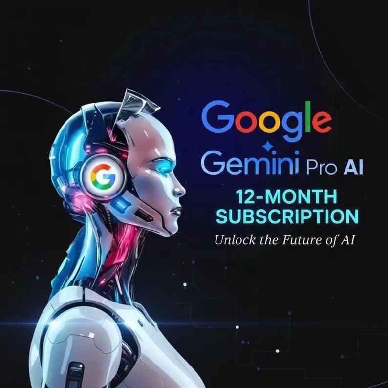Gemini AI Pro - 12 Months Personal Access (1 Year)