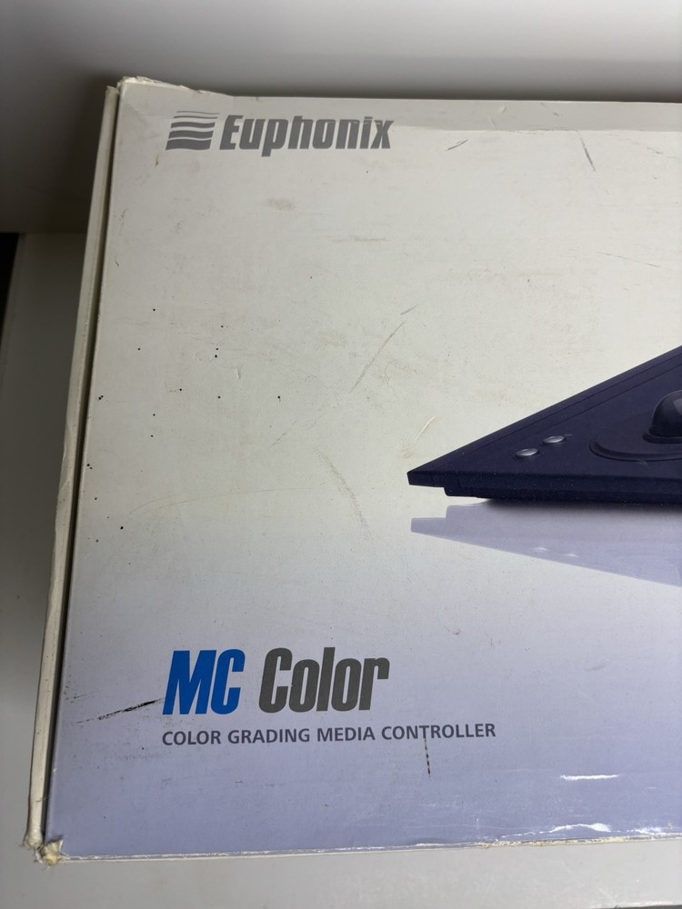 Euphonix MC Color Grading Trackball Control Surface Video Color Controller READ