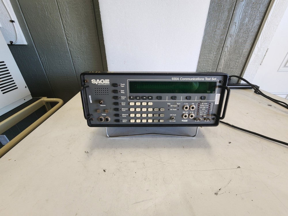SAGE 930A Communications Test Set Will Not Power On! Unit #7