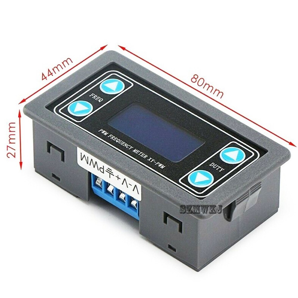 2PCS PWM Signal Generator Module Adjustable PWM Pulse Frequency Adjustable Meter