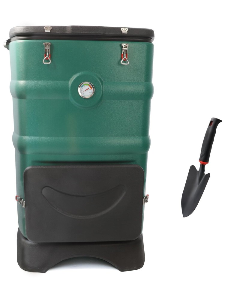 Insulated Compost Bin with Ventilation System - Quickly Composting All Year R...