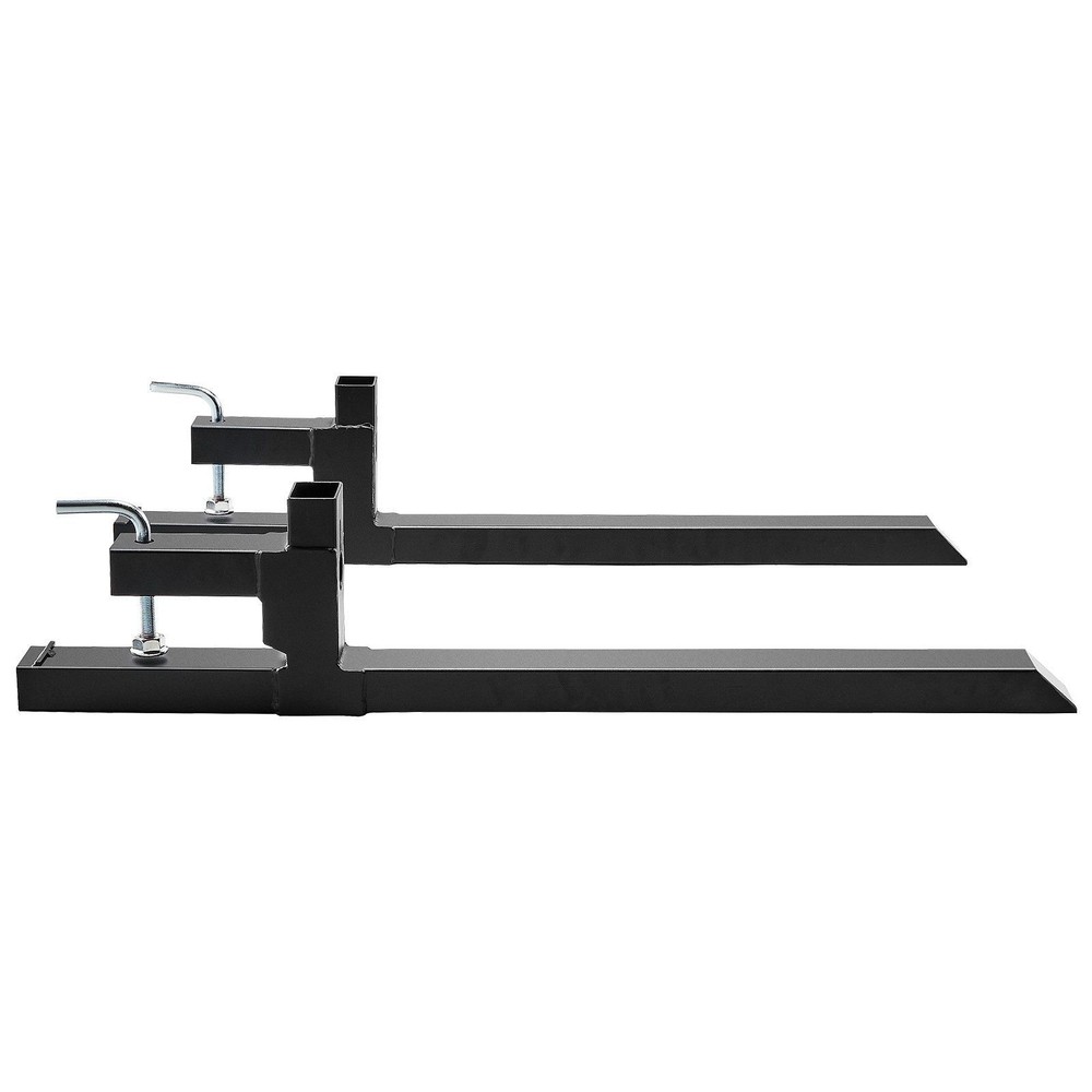 Solid Steel 43in Forks 2000lb Load Handling Precision Fit Design