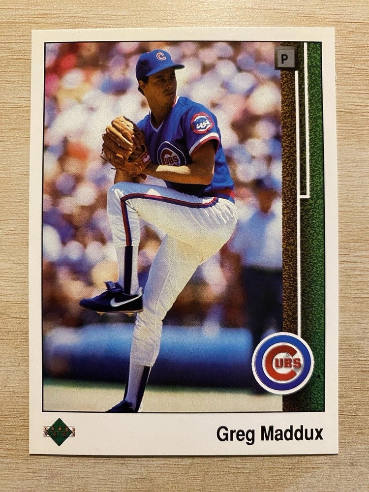!!!     GREG MADDUX   UPPER DECK   BASEBALL  CARD $$