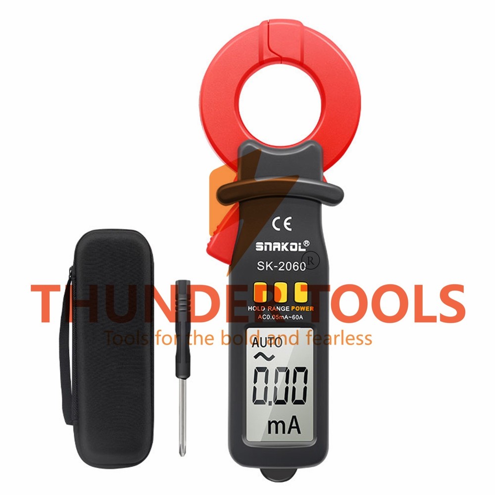 Thunder Tools 3 1/2 Digit Auto Ranging Digital Current Clamp Meter High