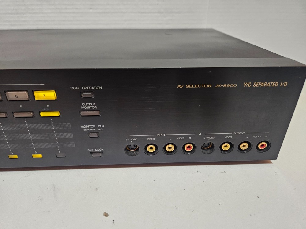 JVC Model JX-S900 AV Selector Switch – High-End Component, Tested & Working