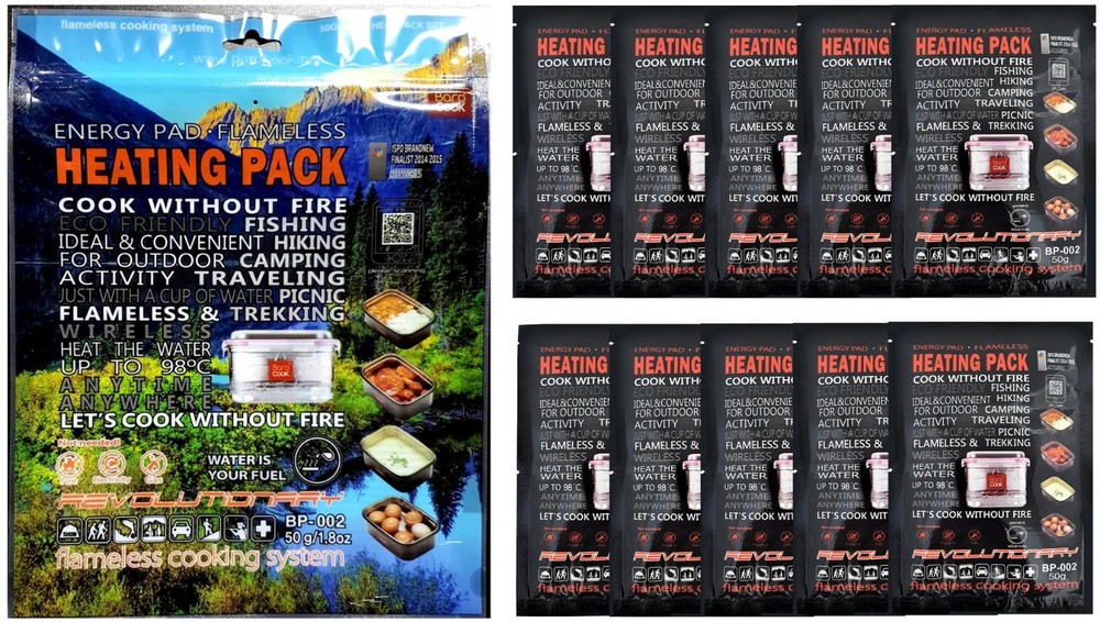 BAROCOOK Heating Pack Set, 50g x10 pcs