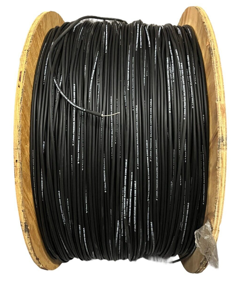 Premium Cooper Spark Plug Wire Core 7 MM Universal Fit (100 FT)