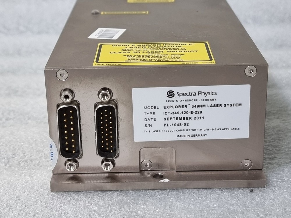 Spectra-Physics EXPLORER 349NM LASER SYSTEM ICT-349-120-E-229