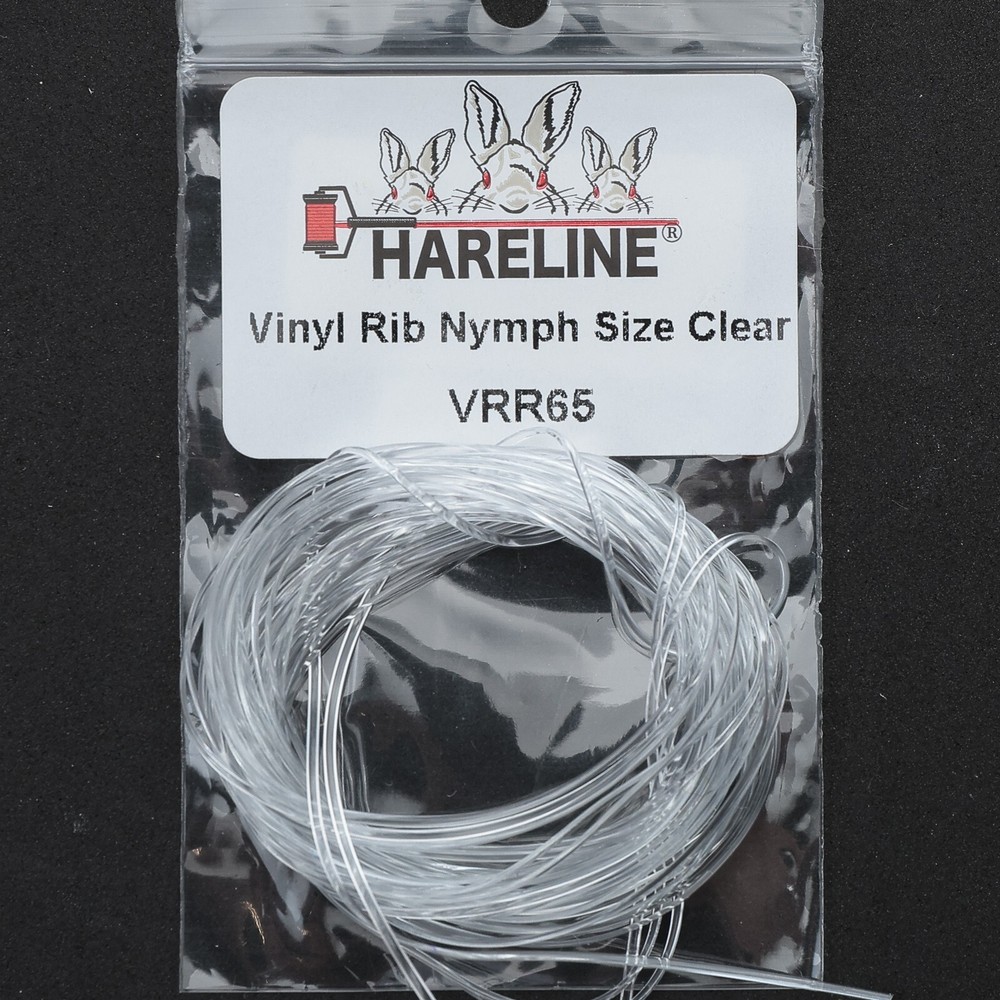 Hareline Vinyl Rib Nymph  - Clear