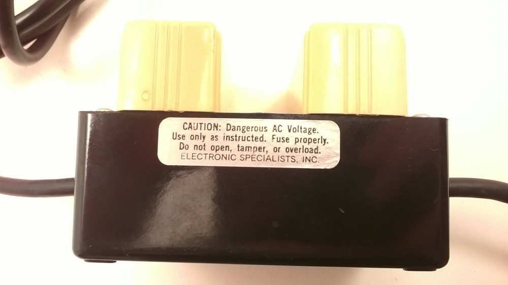 ESP REMOTE SWITCH SPIKE SUPPRESSOR Six 6 Socket Grounded Vintage Model Train