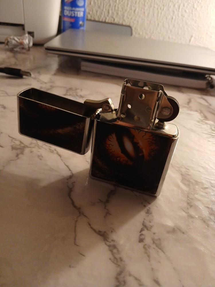 Medium Sized Eyeball Oil Lighter