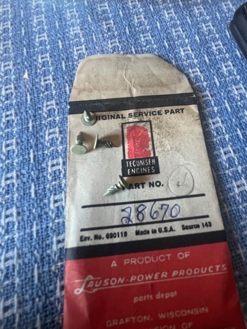 Tecumseh Part # 28670