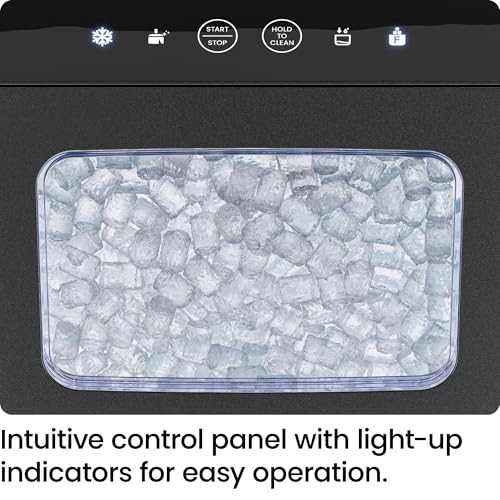 Pebble Ice Machine, Countertop Nugget Ice Maker Nugget/Pebble Ice Maker