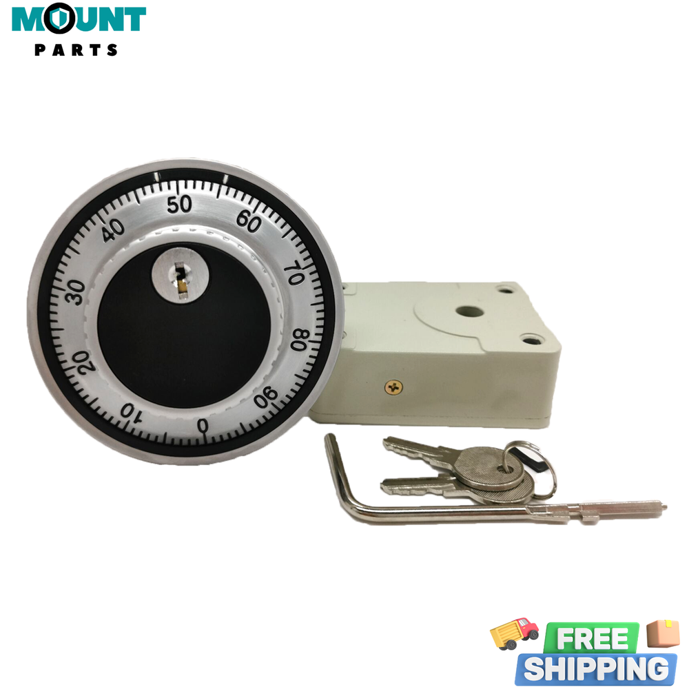 Replace La Gard 3 Wheel Mechanical Combination Deadbolt Locks Safe Lock