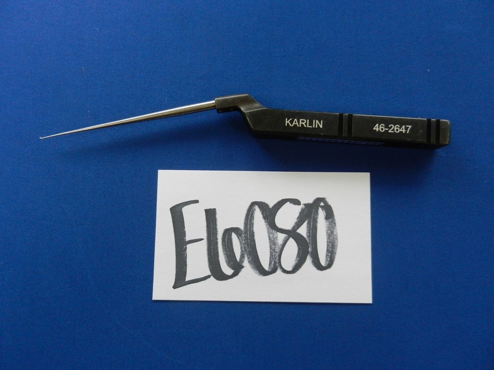 E6080 Codman Karlin 46-2647 Ultra Micro U-Hook