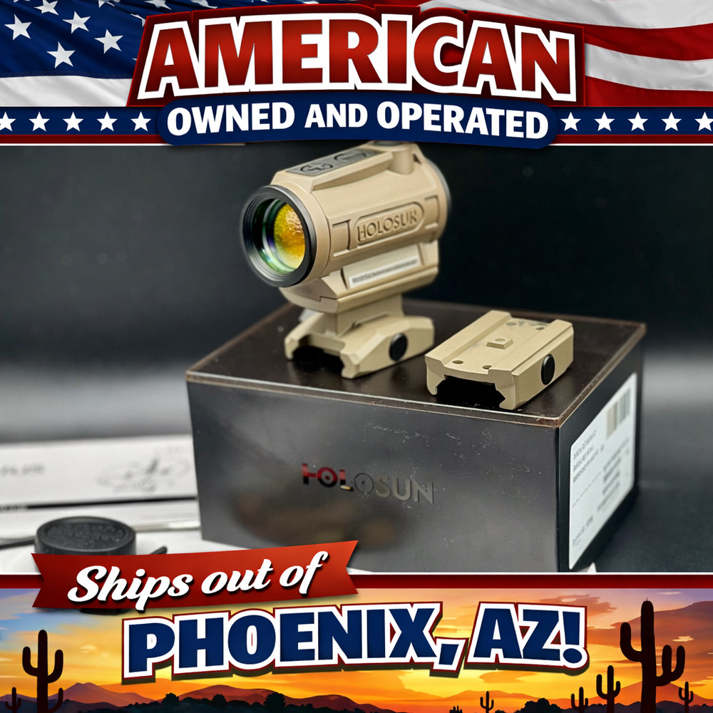 Holosun Optic ARO 2 MOA Red Dot, Flat Dark Earth