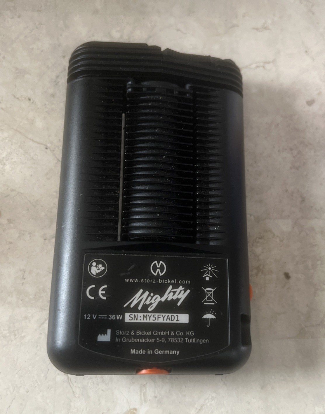 Storz Bickel Mighty With Original Box Manual & AC Adapter