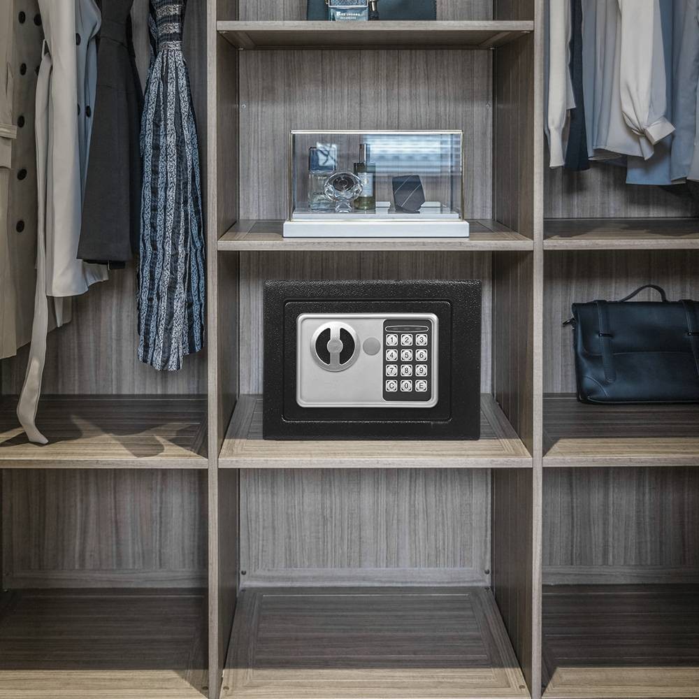 Electronic Digital Safe Box Keypad Lock Security Home Office Cash Jewelry Gun