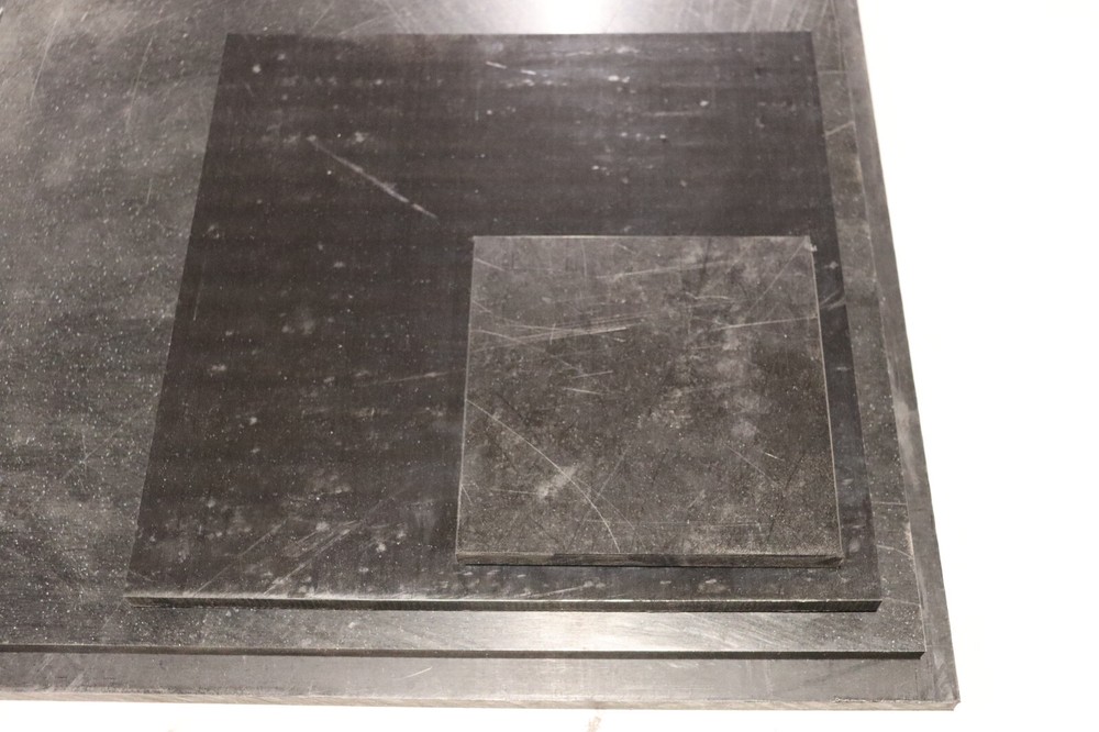 Black 1/2" UHMW Polyethylene Plastic Sheet